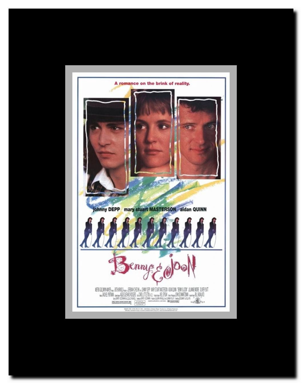 Benny and Joon Framed Movie Poster