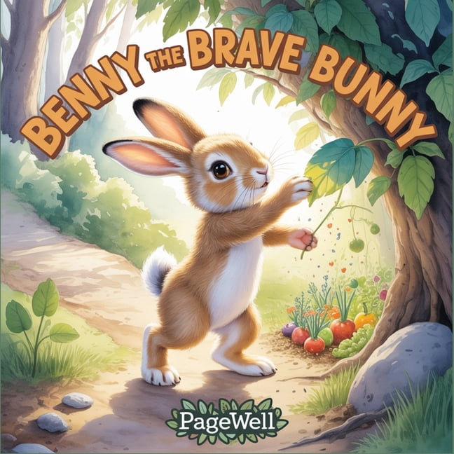 Benny the Brave Bunny and the Garden of Sharing Kids Story Book Kids ...
