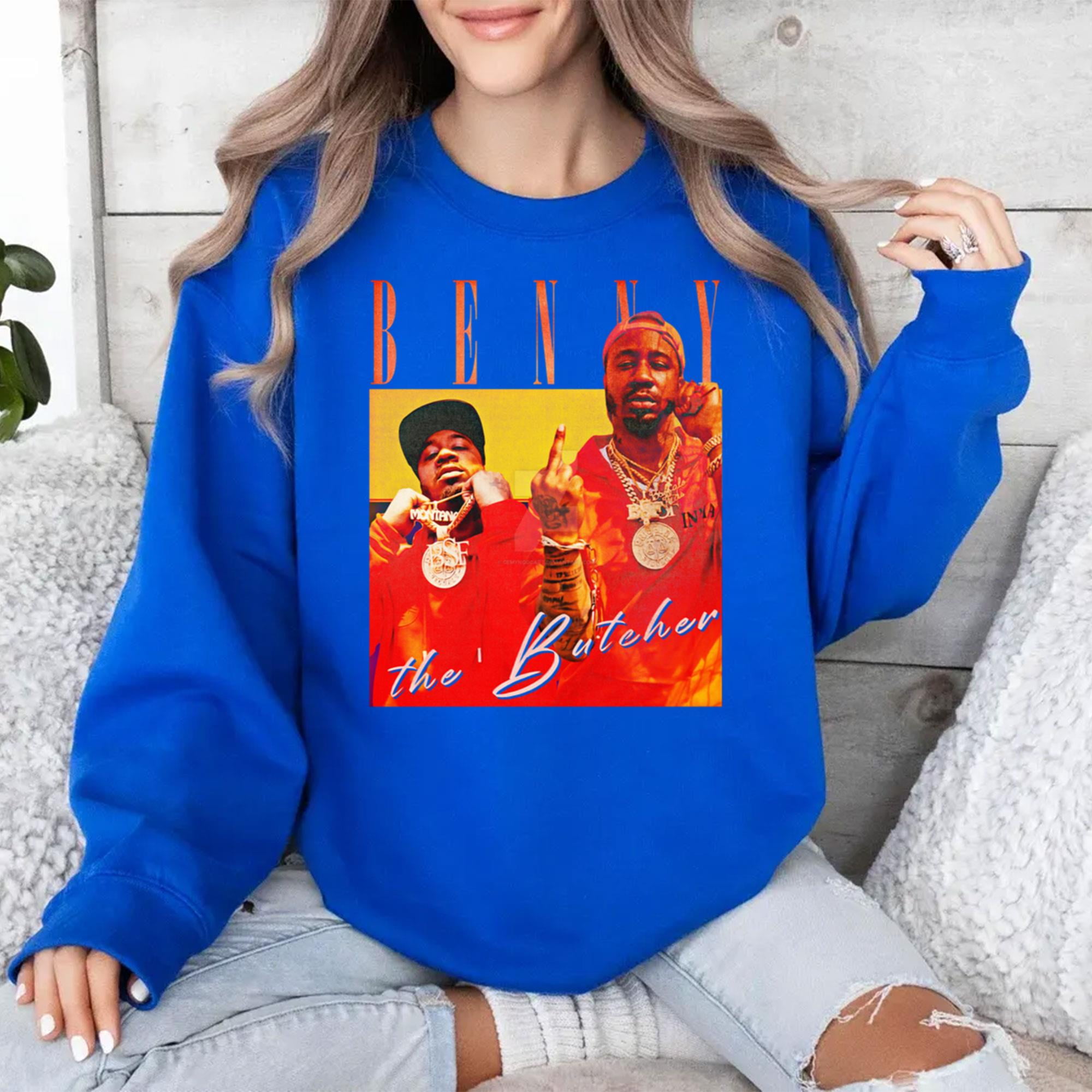 Benny the butcher merch hoodie hotsell