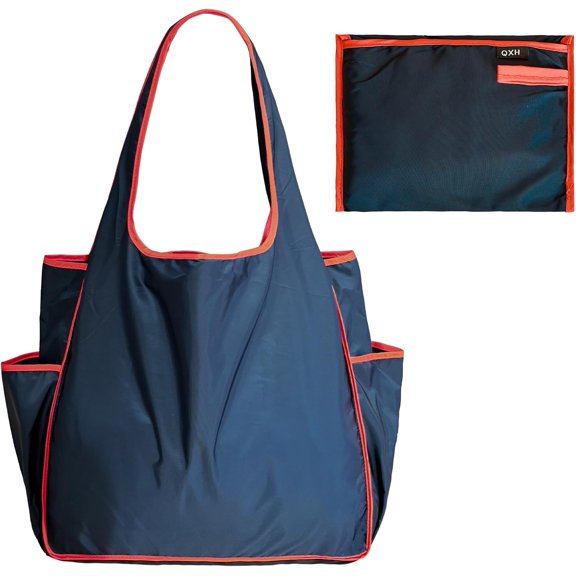 Benoxine Reusable Grocery Bag for Heavy Duty,Extra Capacity Foldable Shopping Bag,Large tote Bag for Shopping Storage Travel