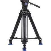 Benro BV6 PRO 3-Section Aluminum Video Tripod with BV6 Video Head and Mid-Level Spreader