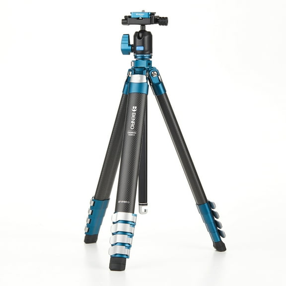 Benro CyanBird 5-Section Carbon Fiber/Aluminum Tripod with N00P Ball Head