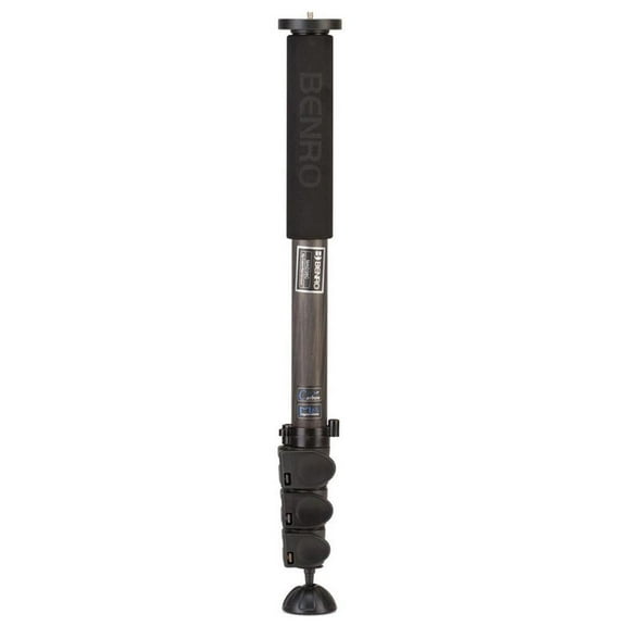 Benro MAD38C Adventure 8X Carbon Fiber Series 3 Monopod, 4 Section, Flip Lock