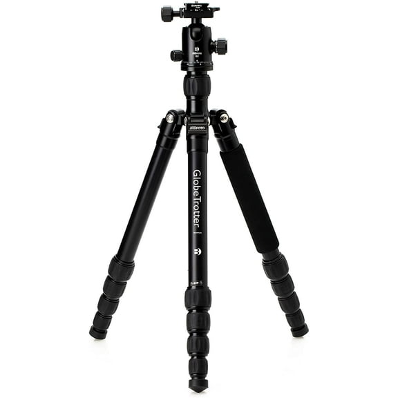 Benro MeFOTO Globetrotter Aluminum Travel Tripod BMGTABLK (BLACK)