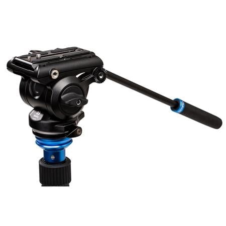 Benro S4PRO Fluid Video Head 8.8 lb Max 2 Step Counterbalance 3/8"-16 Head Mount