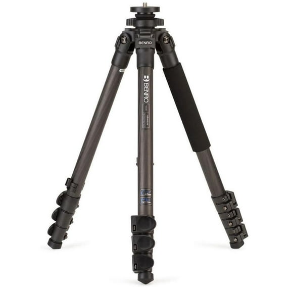 Benro TAD28C Series 2 4-Section Adventure 8X Carbon Fiber Tripod, Flip Lock