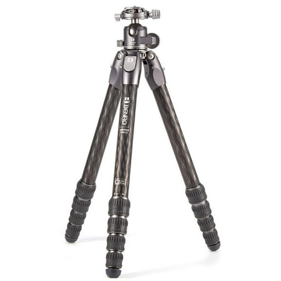 Benro Tortoise Columnless Carbon Fiber Three Series Tripod GX35 Ball Head 35 inch
