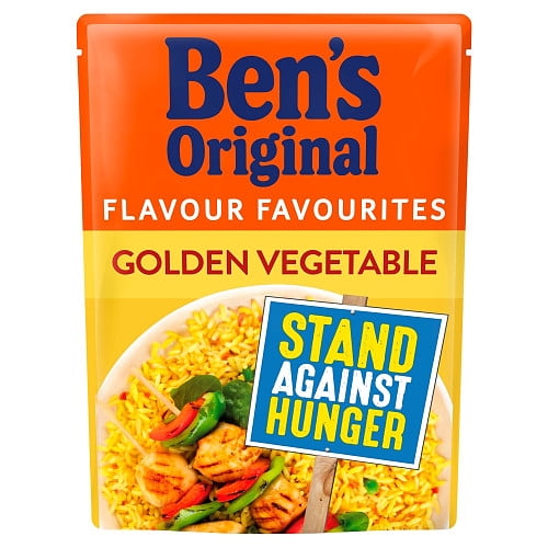 Bens Original Golden Vegetable Microwave Rice 220g (pack of 6)