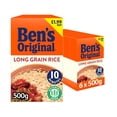 thumbnail image 1 of Bens Original Long Grain Rice 500g (pack of 6), 1 of 2
