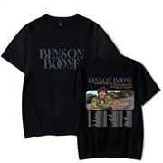 TYDRES Benson Boone 2024 World Tour T-shirt Unisex Short Sleeve Fashion Crewneck Unique Tee
