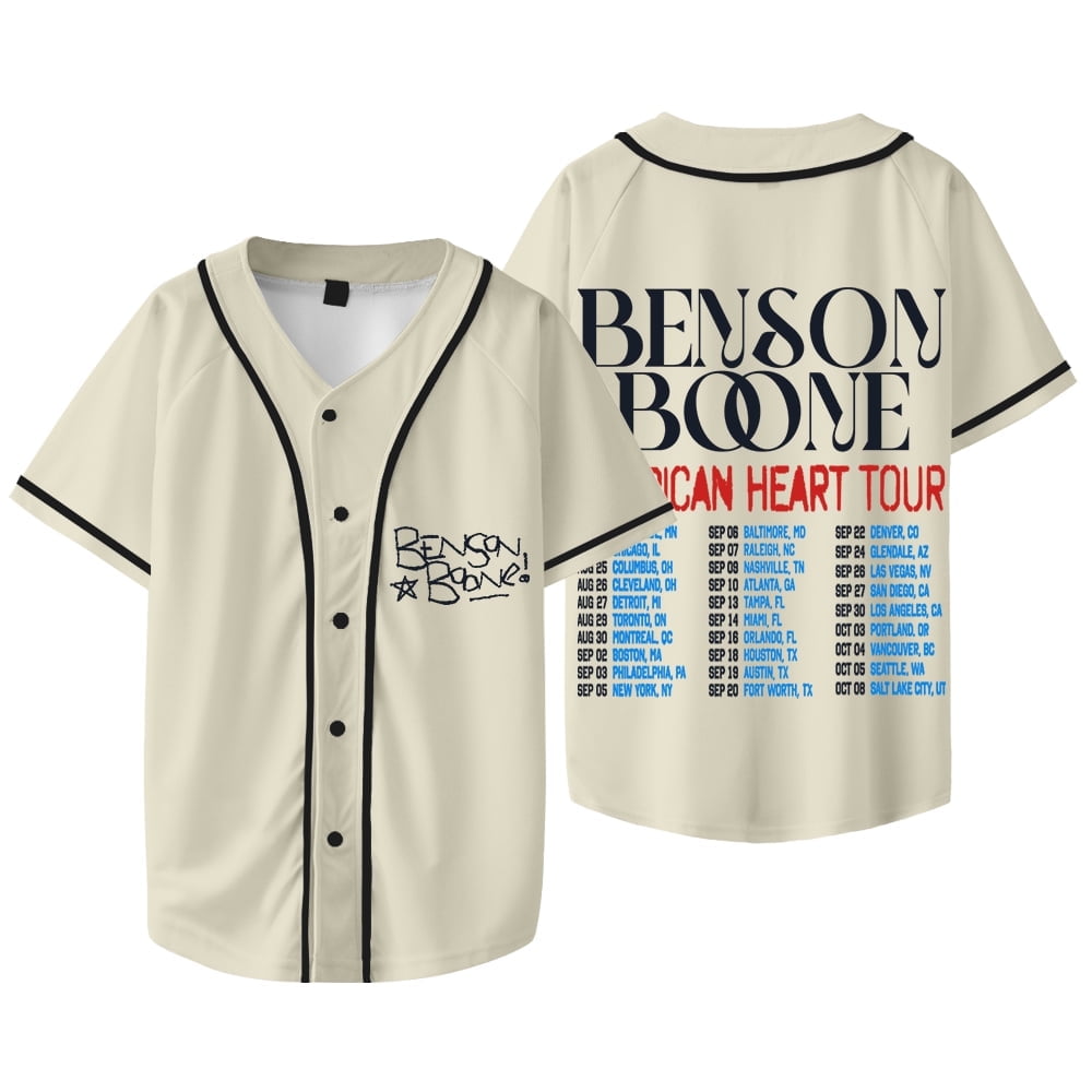 【即購入可】benson boone American heart 公式tシャツ B32PINK_BLACKPHOTOTEEFRONT.png