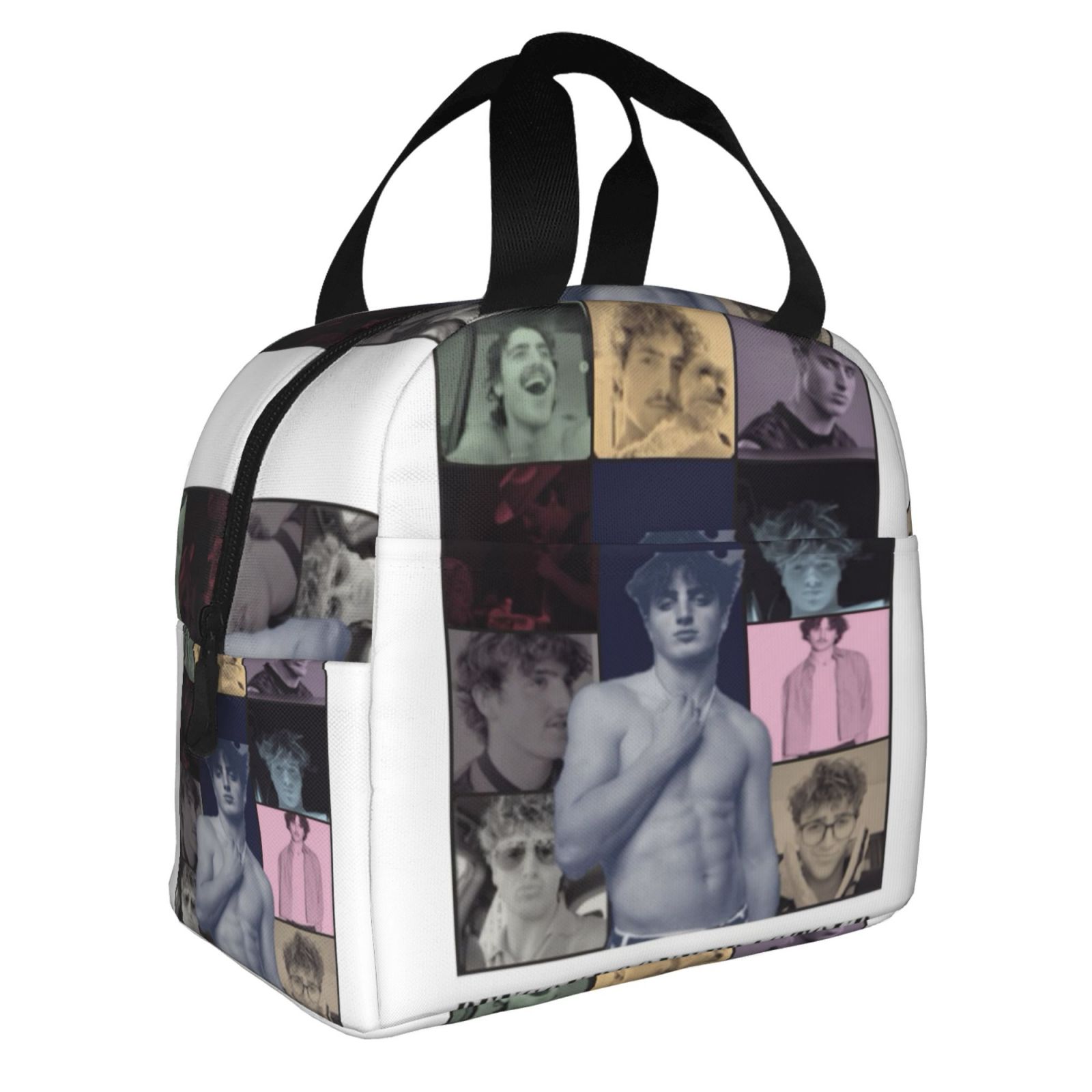 Scatole Design Tote Bag In Cotone Benson Boone, Shopper Riutilizzabile, Stampata A Mano UK, Ecologica - 3