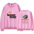 Benson Boone Merch Fireworks & Rollerblades Tour Crewneck New Fashion