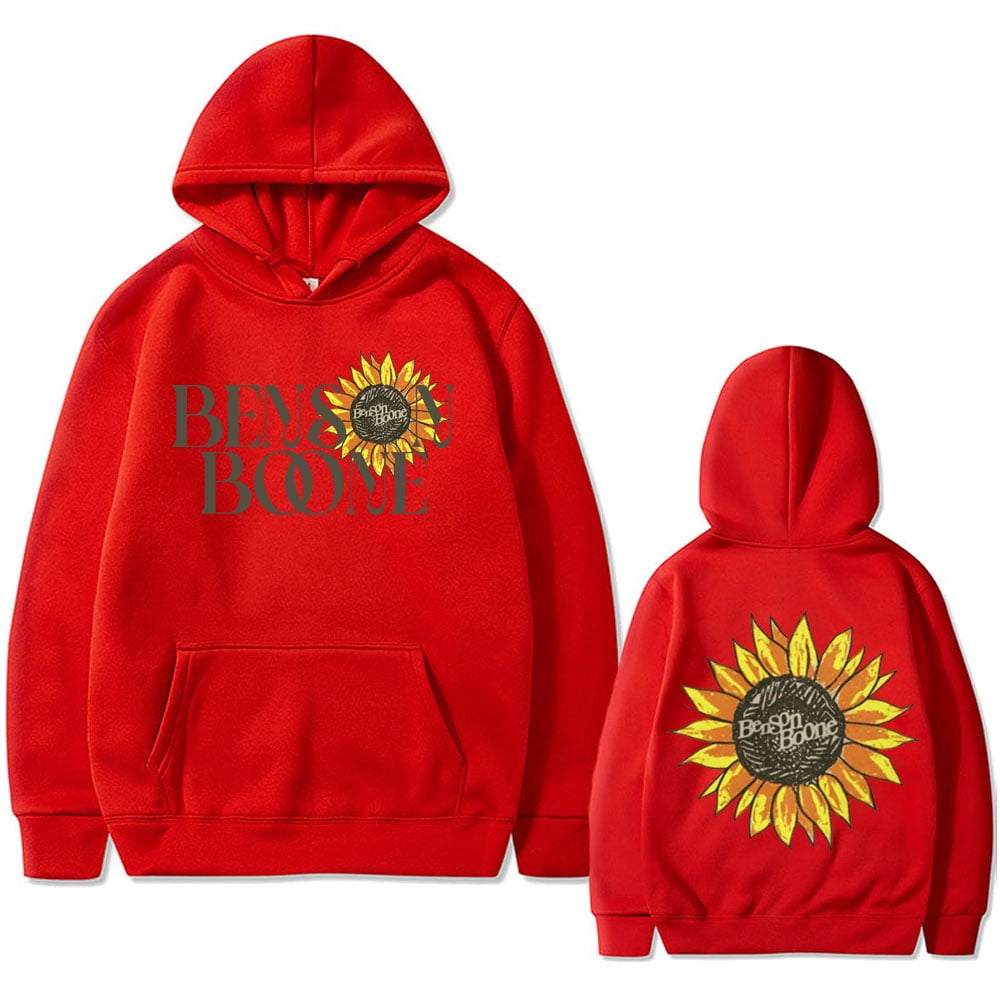TMY Black Handwriting Embroidered Hooded Comfort Fit Men's Sweatshirt - 88007 - Chiclana de la Frontera