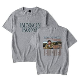 Benson Boone World Tour 2024 T-shirt Short Sleeve Cotton Tee
