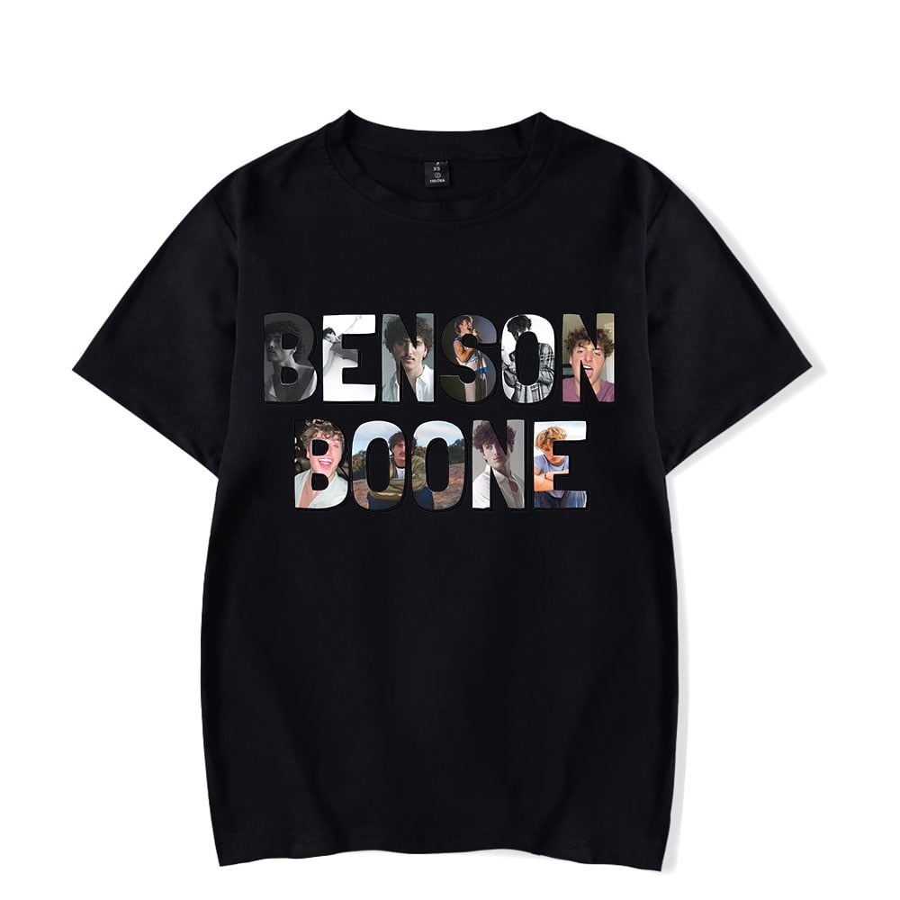 Benson Boone ベンソンブーン　Tシャツ Benson Boone Merch T-Shirt Name Logo T Shirt Women Men