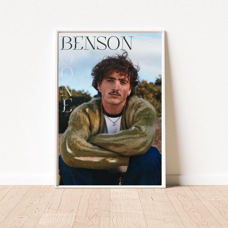 Benson Boone Poster, Benson Boone Print, Benson Boone Fireworks and