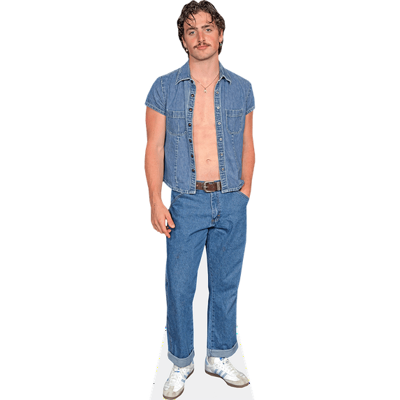 Benson Boone (Topless) Mini Size Cutout. Standee.