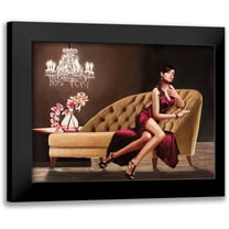 Benson, Pierre 14x12 Black Modern Framed Museum Art Print Titled - Jewel