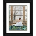 thumbnail image 1 of Benson, Pierre 14x18 Black Ornate Wood Framed with Double Matting Museum Art Print Titled - The Nymphaeum, 1 of 4
