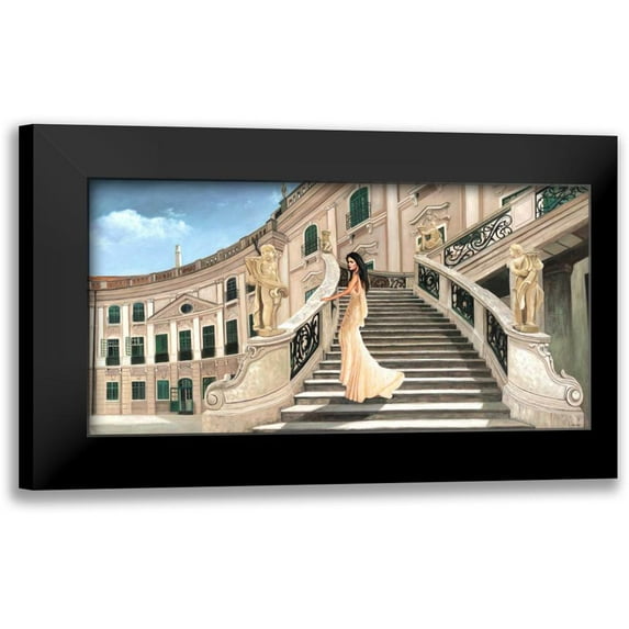 Benson, Pierre 18x11 Black Modern Framed Museum Art Print Titled - Grand Palais