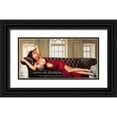thumbnail image 1 of Benson, Pierre 24x14 Black Ornate Wood Framed with Double Matting Museum Art Print Titled - Divine, 1 of 4