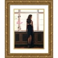 thumbnail image 1 of Benson, Pierre 25x32 Gold Ornate Wood Framed with Double Matting Museum Art Print Titled - Morning Light (detail), 1 of 4
