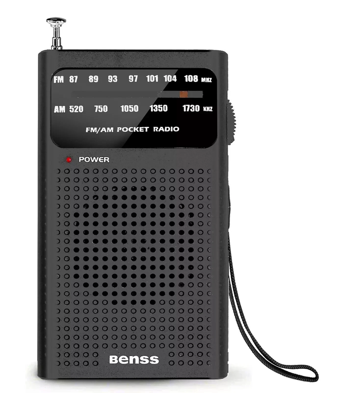 Benss Small Radios Portable Am Fm, Transistor Radios 2Aa Battery ...