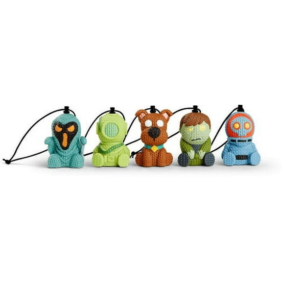 Bensussen Dutch - Scooby Doo Villians Charm Set HMBR Vinyl Figure 5 Pack (Net), Handmade By Robots, Gifts