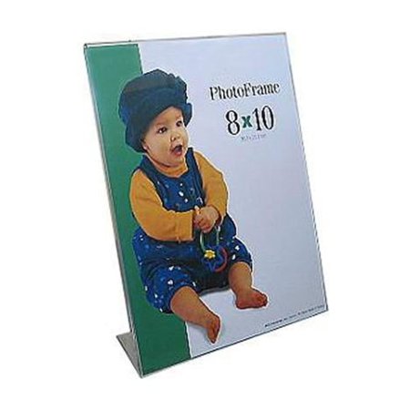 Bent Acrylic Frame 8x10 Single Vertical