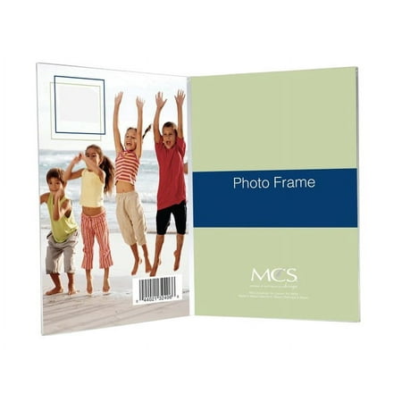 Bent Acrylic Picture Frame Double Vertical 4x6"