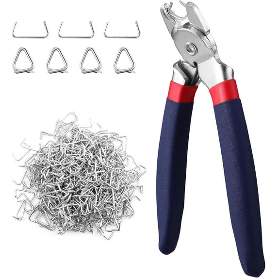 Bent Hog Ring with 500 Pcs 3/4