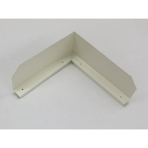 Bent (Inside Corner) Gutter Valley Splash Guards - 12 ct LINEN