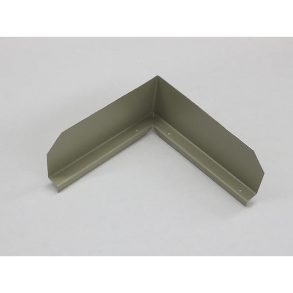 Bent (Inside Corner) Gutter Valley Splash Guards - 3 ct Clay