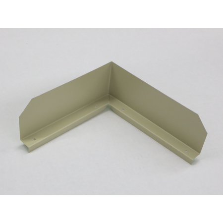 Bent (Inside Corner) Gutter Valley Splash Guards - 3 ct Wicker