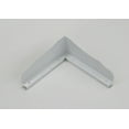 thumbnail image 1 of Bent (Inside Corner) Ornamental Gutter Valley Splash Guards - 12 ct HIGH GLOSS WHITE, 1 of 4
