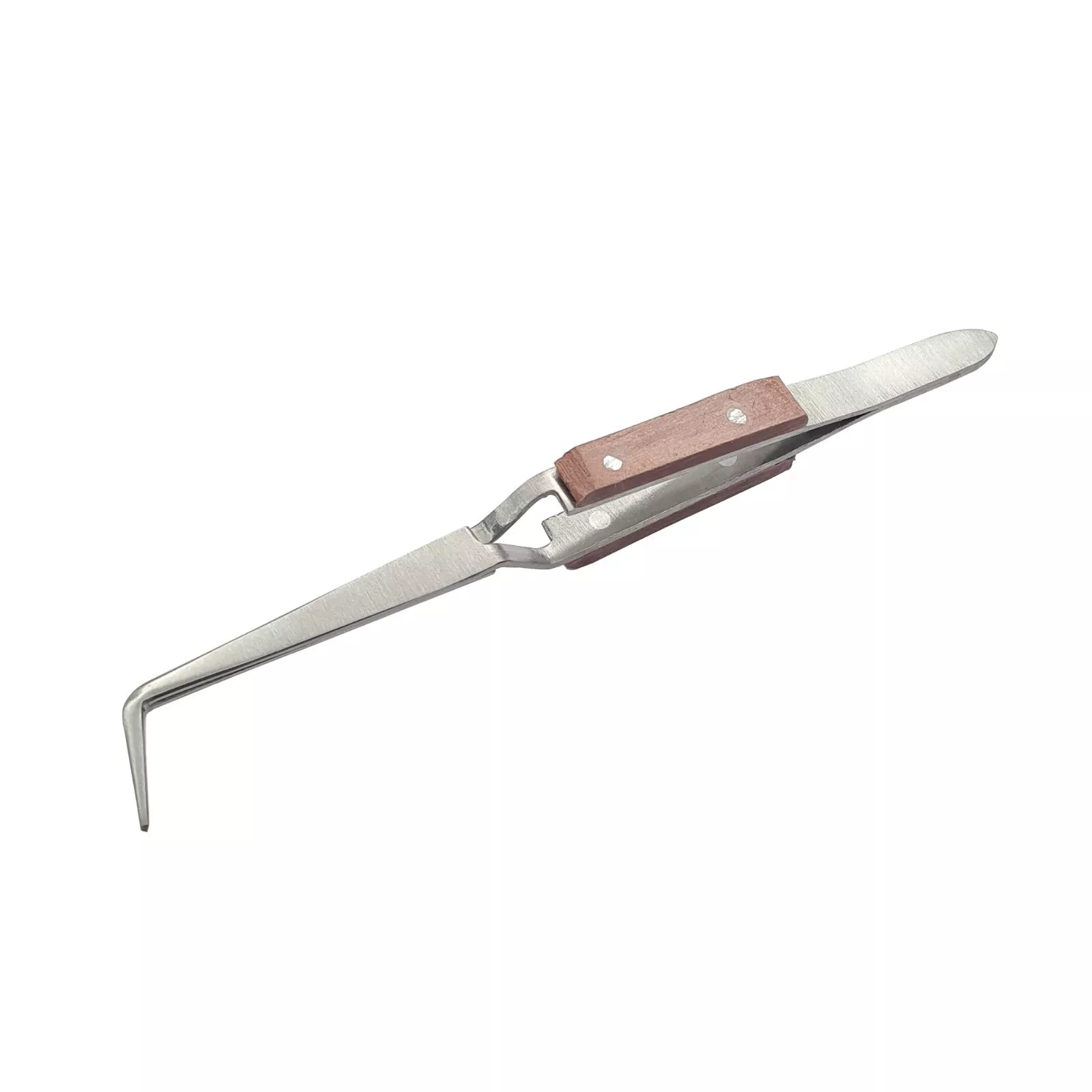 Grounded Tweezer Reverse Cross Lock for Permanent Jewelry Welders Grounded Tweezer Reverse Cross Lock for Permanent Jewelry Welders