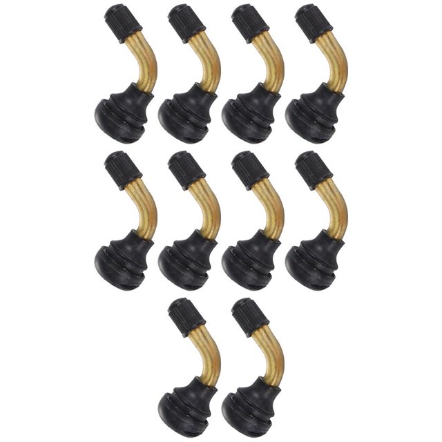 Bent Tire Valves Stem 10Pcs Bent Tire Valves Stem Motorcycle Tire Valves Stems ATV Tire