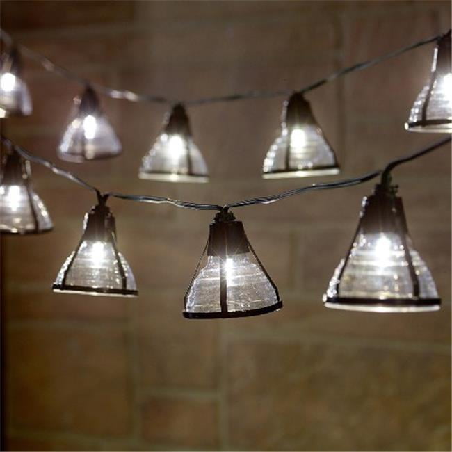 Bente Solar Powered Outdoor String Lights with Cool White LED