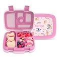 thumbnail image 1 of Bentgo + Bluey Kids Prints Leak-Proof, 5-Compartment Bento-Style Kids Lunch Box - Ideal Portion Sizes for Ages 3-7, Durable, Drop-Proof, Dishwasher Safe, & PFAS & BPA-Free Materials (Hearts & Crafts), 1 of 7