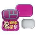 thumbnail image 1 of Bentgo Chill Kids Leak-Proof Lunch Box - 4-Compartment Bento Box with Built-In Ice Pack, 3.3 Cup Capacity, PFAS & BPA-Free, Microwave & Dishwasher Safe, Ideal Size for Ages 3 to 7 (Fuchsia/Teal), 1 of 10