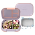 thumbnail image 1 of Bentgo Chill Max Leak-Proof XL Lunch Box - Included Ice Pack Keeps Food Cold; 5-Cup Capacity for Adults & Ages 8+, 3 or 4 Compartment Bento Box, BPA-Free, Dishwasher Safe (Lavender & Peach Blossom), 1 of 9