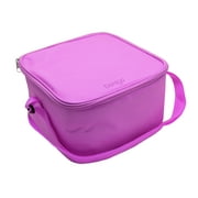 Bentgo Classic Bag (Purple) - Insulated Lunch Bag Keeps Food Cold On the Go - Fits the Bentgo Classic Lunch Box, Bentgo Cup, Bentgo Sauce Dippers and an Ice Pack - Works With Other Food Storage Boxes