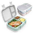thumbnail image 1 of Bentgo Fresh 3-Pack Meal Prep Lunch Box Set - Reusable 3-Compartment Containers for Meal Prepping, Healthy Eating On-the-Go, and Balanced Portion-Control - BPA-Free, Microwave & Dishwasher Safe, 1 of 7