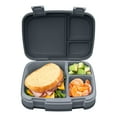 thumbnail interactive-video image 1 of Bentgo Fresh Leak-Proof Versatile 4-Compartment Bento-Style Lunch Box with Removable Divider for Teens and Adults, Charcoal, 1 of 8