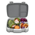 thumbnail image 1 of Bentgo Fresh Bento Box 4-Compartment Gray 39.2 oz. (BGOFR-2Y), Bento Lunch Box for Adults and Teens, 4-Compartment Leak-Proof Design, Great for Portion Control, 1 of 8