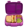 thumbnail interactive-video image 1 of Bentgo Fresh – Leak-Proof, Versatile 4-Compartment Bento-Style Lunch Box with Removable Divider, Portion-Controlled Meals for Teens and Adults On-The-Go – BPA-Free, Food-Safe Materials (Purple), 1 of 9