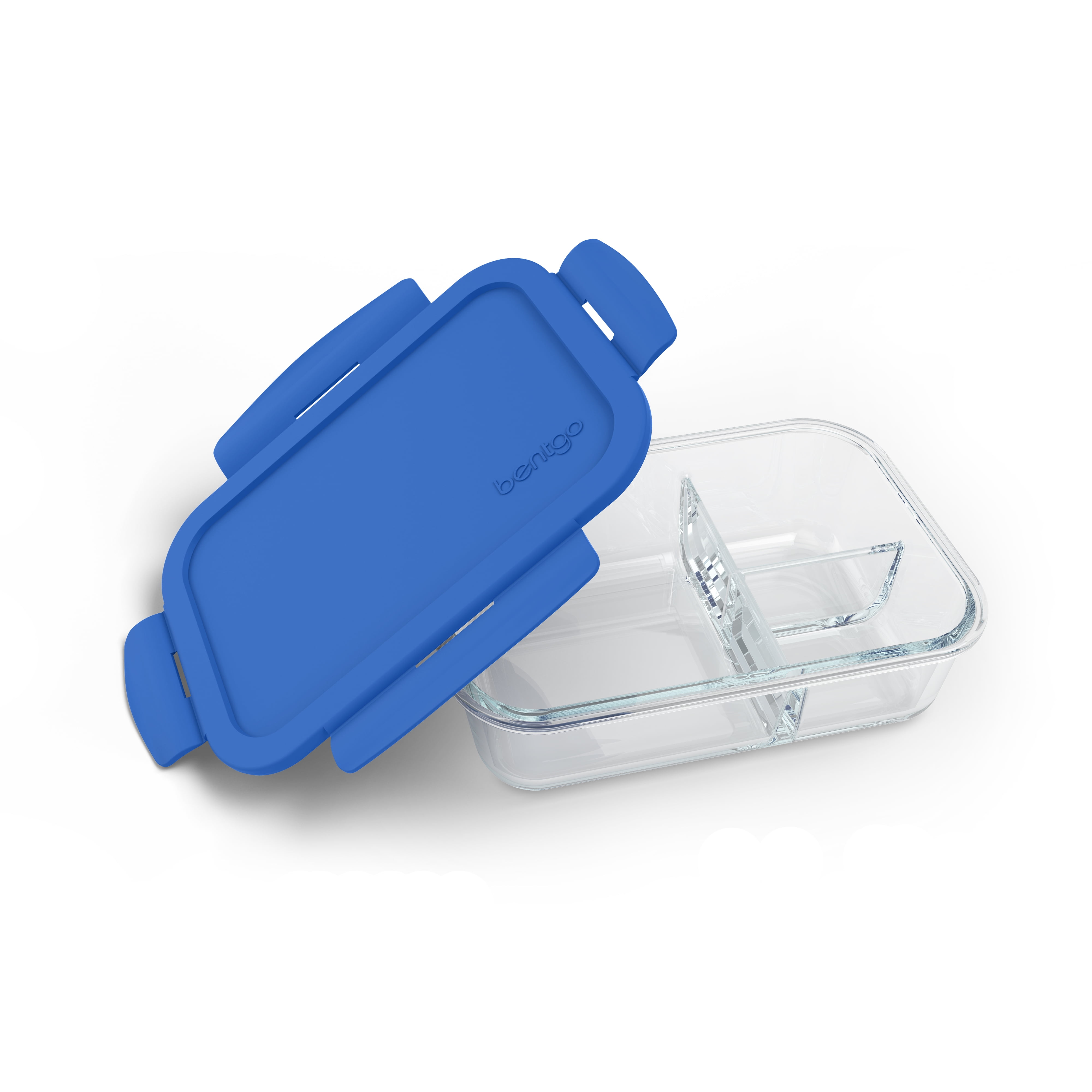 Bentgo Glass (Blue) LeakProof, OvenSafe Glass Lunch