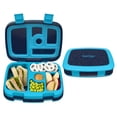 thumbnail image 1 of Bentgo Kids 5-Compartment Lunch Box - Confetti Design for School, Ideal for Ages 3-7, Leak-Proof, Drop-Proof, Dishwasher Safe, & Made with BPA-Free Materials (Confetti Edition - Abyss Blue), 1 of 8