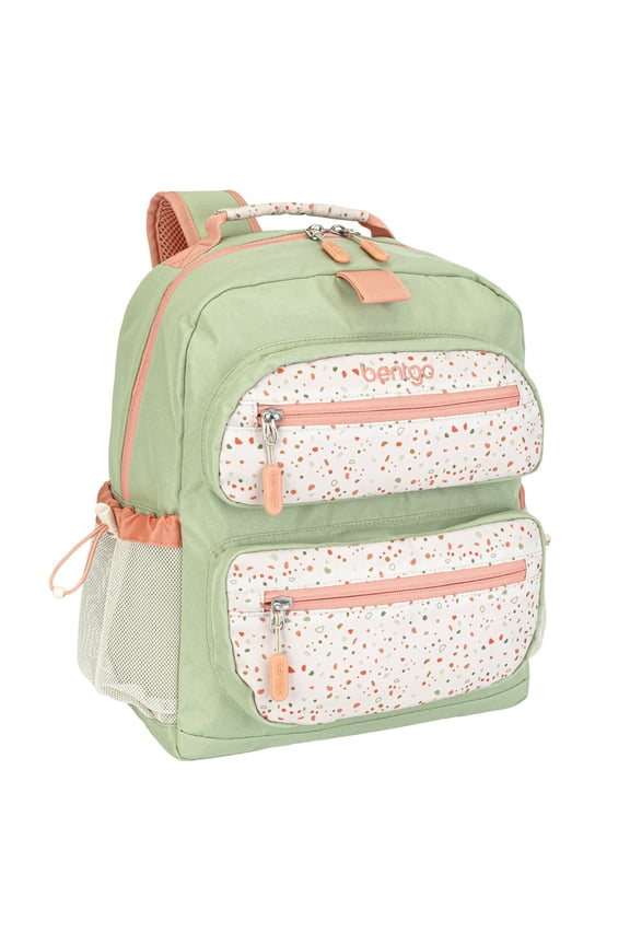 ® Kids Backpack (Whimsy & Wonder Collection) - Lightweight 14’’ for School, Travel & Daycare - Ideal for Kids 4+, Durable & Water-Resistant, Roomy Interior, Loop for Lunch Bag (Geo Speckle)